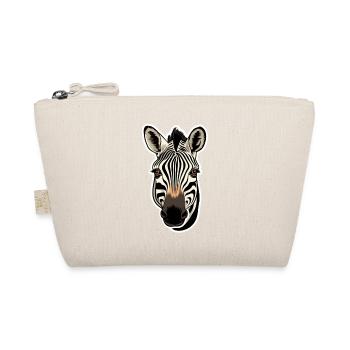 Zebra Head - Organic Pouch - nature - Front