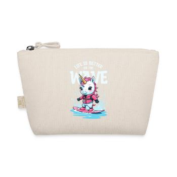 Wakeboard Unicorn - Organic Pouch - nature - Front
