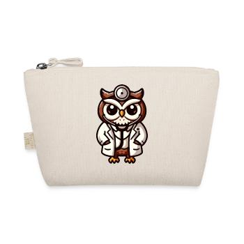 Mediwise Owl: The Feathered Physician - Organic Pouch - nature - Front