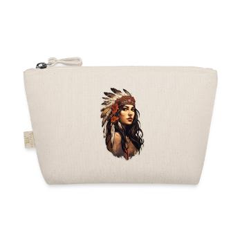 Native American Female - Organic Pouch - nature - Front