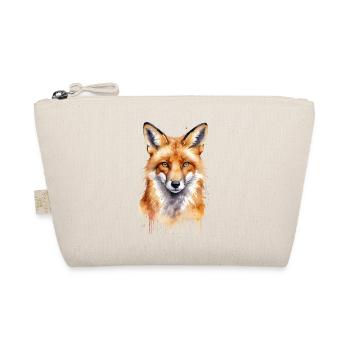 Foxy Charm : Un portrait à l’aquarelle - Trousse biologique - nature - Devant