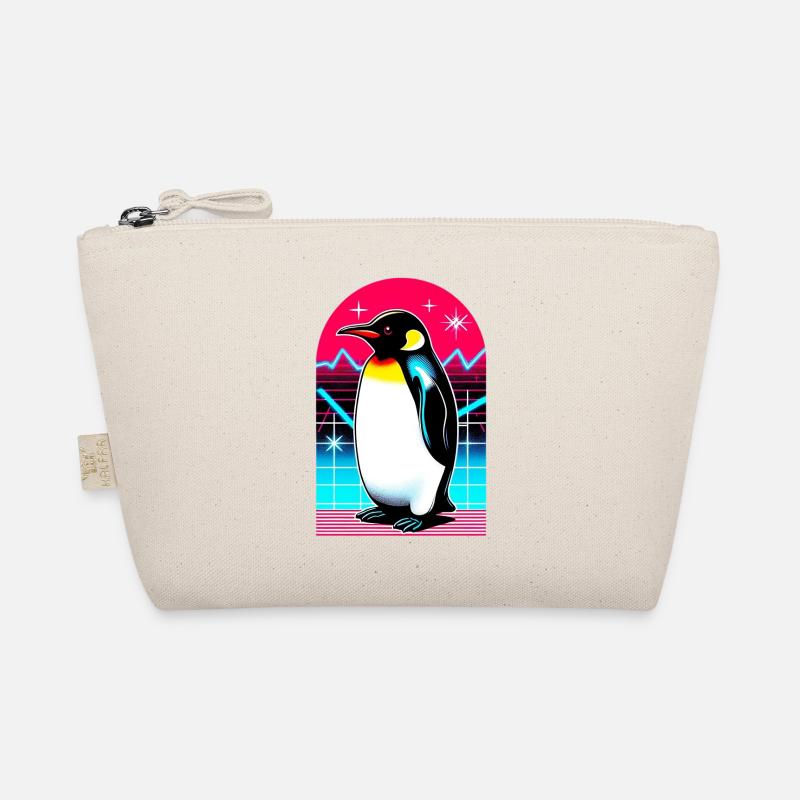 Pinguin - Bio-Täschchen - Natur