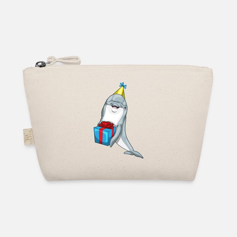 Delfin Geburtstag Paket Bio-Täschchen