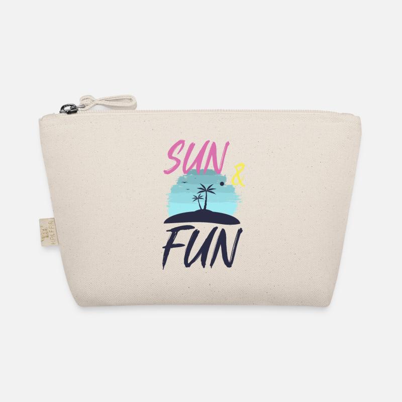 Sun and fun. - Organic Pouch - nature
