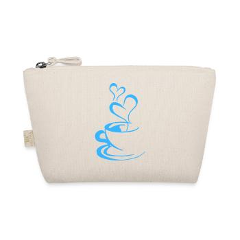 Tasse à café bleue - Trousse biologique - nature - Devant