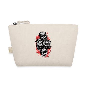 Red Skull - Organic Pouch - nature - Front