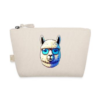 Alpaga avec lunettes de soleil - Trousse biologique - nature - Devant