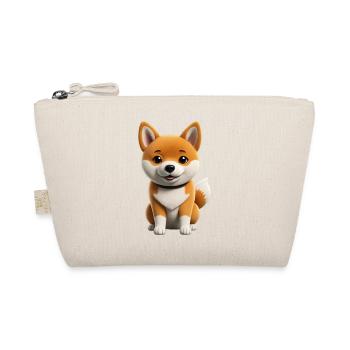 Chien Shiba inu - Trousse biologique - nature - Devant