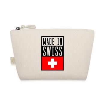 swiss made in - Bio-Täschchen - Natur - Vorne