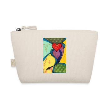 Heart - Organic Pouch - nature - Front