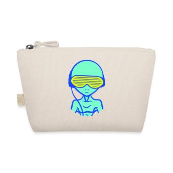 DJ Alien Alien Lunettes de soleil Musique de fête - Trousse biologique - nature - Devant