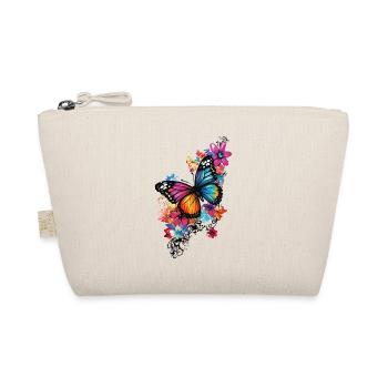 Butterfly Colorful Colorful Beautiful Art Nature - Organic Pouch - nature - Front