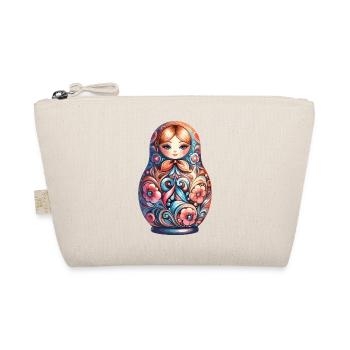 Matryoshka classic original gift - Organic Pouch - nature - Front