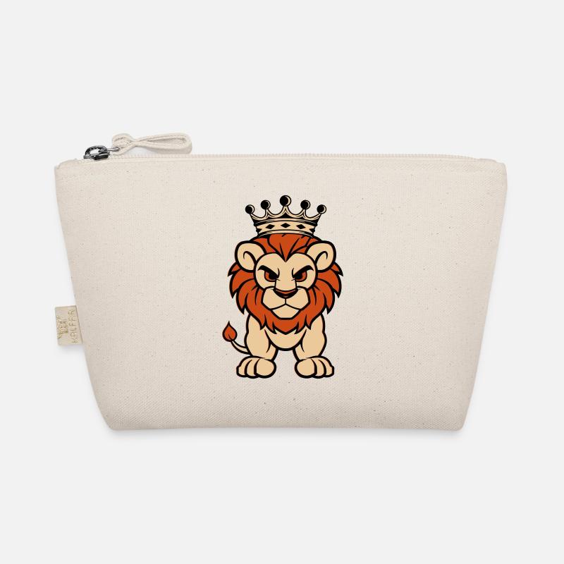 löwe comic krone Bio-Täschchen