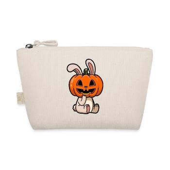 Halloween Lapin Citrouille Octobre Mignon Dessin animé - Trousse biologique - nature - Devant