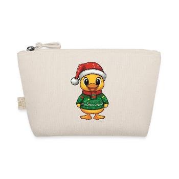 Duck Christmas - Organic Pouch - nature - Front