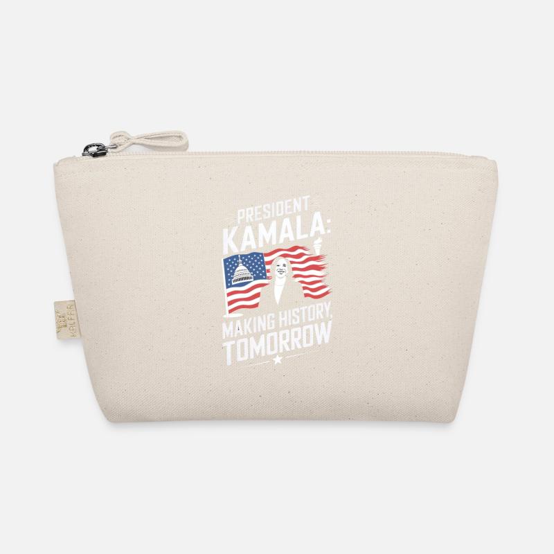PRESEDENT KAMALA MAKING HISTORY TOMORROW Organic Pouch