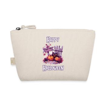 Halloween - Joyeux Halloween Citrouille Patch avec des chats - Trousse biologique - nature - Devant