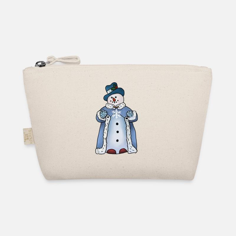 feiner Schneemann Bio-Täschchen