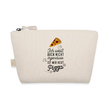 Funny Sayings Pizza - Organic Pouch - nature - Front