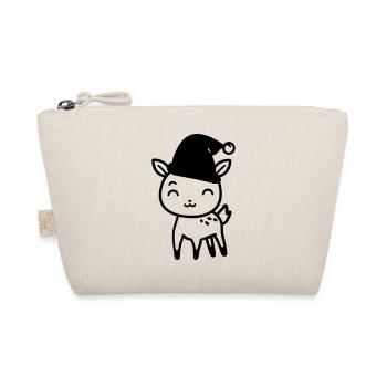 Deer - Organic Pouch - nature - Front