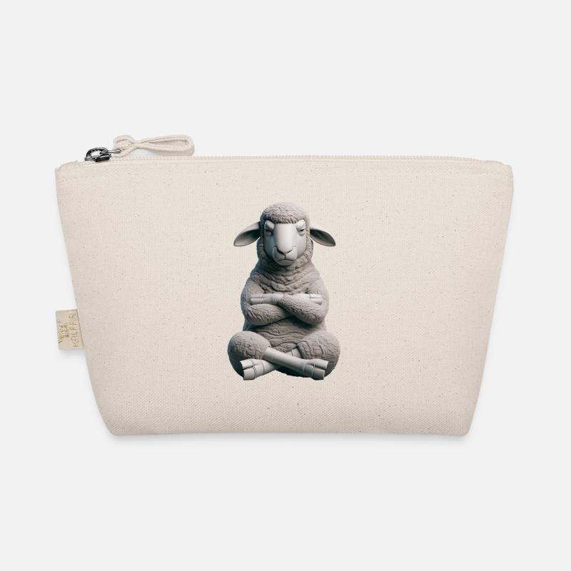 Schaf grimmig 3 Bio-Täschchen