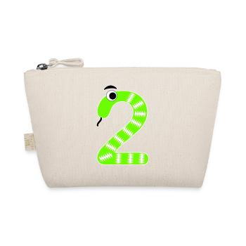 Number 2 Snake Kids - Organic Pouch - nature - Front