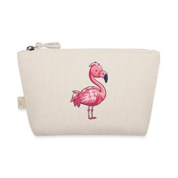 Flamingo Comic - Organic Pouch - nature - Front