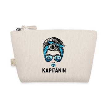 Kapitänin Skipperin Seglerin Anker Steuerrad - Bio-Täschchen - Natur - Vorne