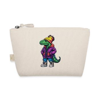 Dinosaure stégosaure Mode Hiver - Trousse biologique - nature - Devant