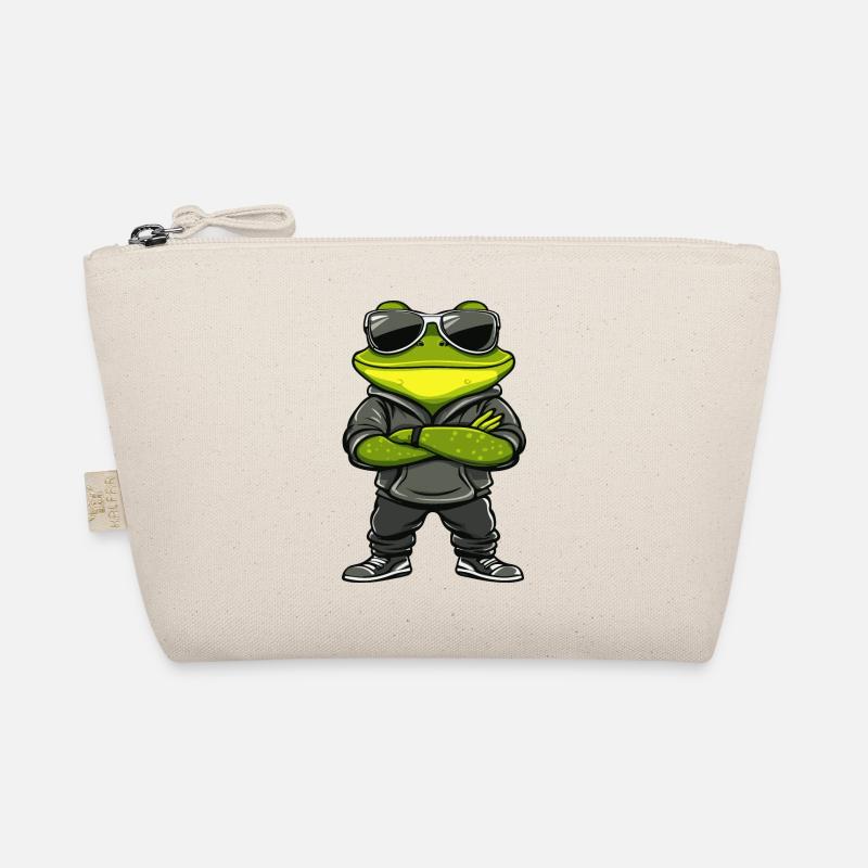 Grenouille Bande Dessinée Cool - Trousse biologique - nature