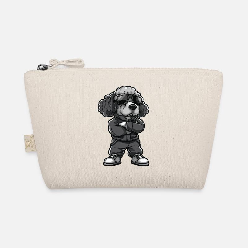 Poodle Dog Comic Organic Pouch
