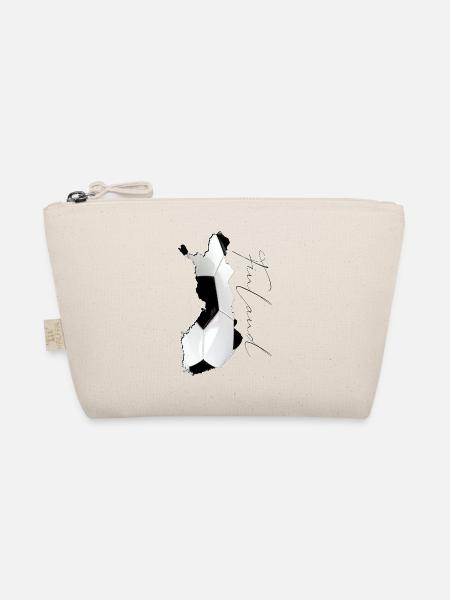 Carte de la Finlande encadrée Real Football FR - Trousse biologique - nature - Devant
