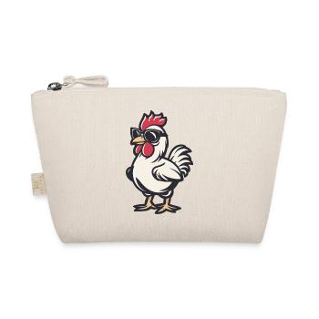 Chicken Comic Cool - Organic Pouch - nature - Front