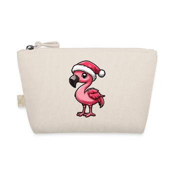 Noël flamant rose - Trousse biologique - nature - Devant