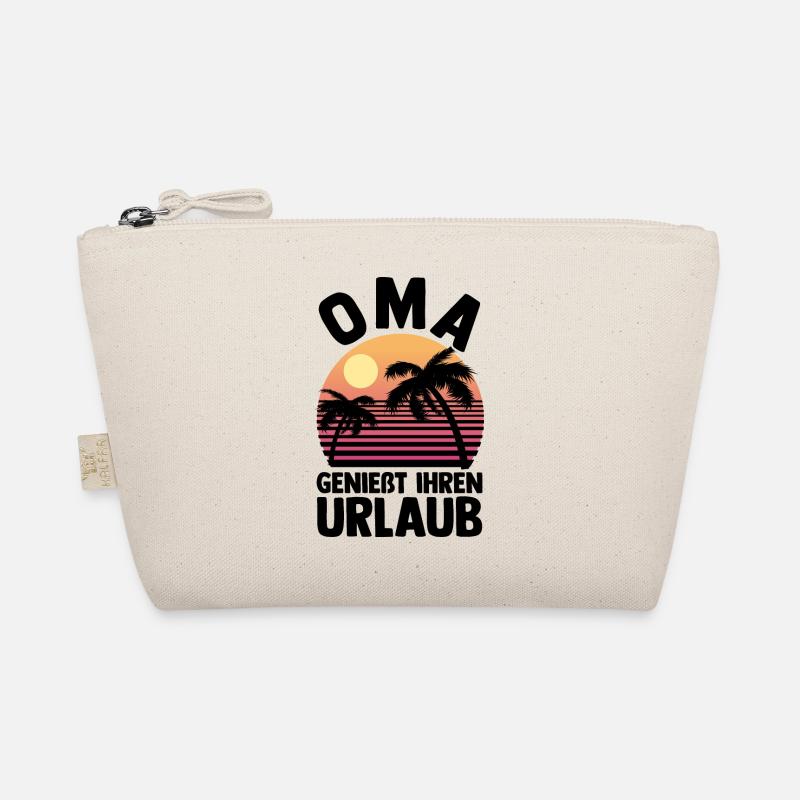 Urlaub Urlauberin Großmutter Oma Bio-Täschchen