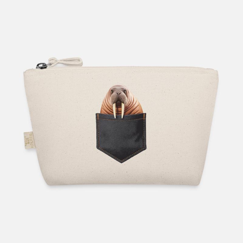 Walross Bio-Täschchen