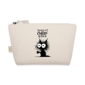 Coffee Cat Barista Office Colleague Cat Owner - Organic Pouch - nature - Front