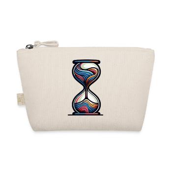 Colorful hourglass with modern aesthetics - Organic Pouch - nature - Front