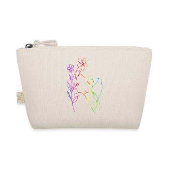 maman t’aime maman Fleurs Femmes Saint Valentin - Trousse biologique - nature - Devant