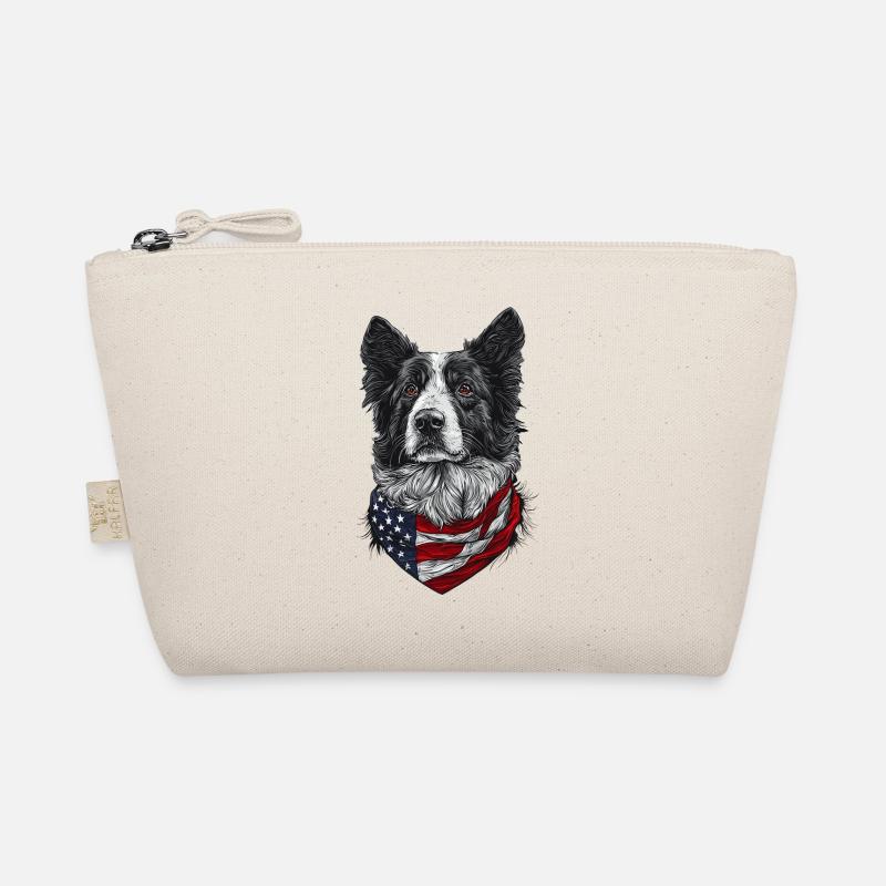 Border Collie Bio-Täschchen