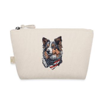 Shetland Sheepdog - Bio-Täschchen - Natur - Vorne