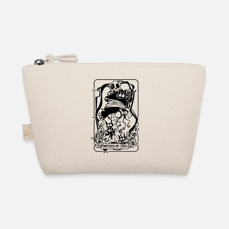 Mutter der Katzen Lustige Gothic Tarotkarten Bio-Täschchen