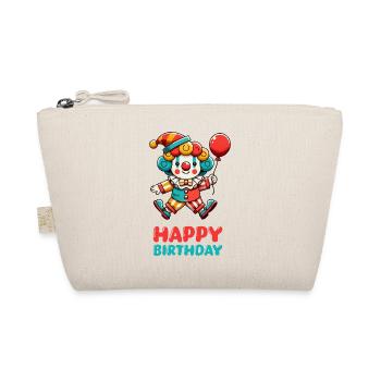 Clown Joyeux Anniversaire - Trousse biologique - nature - Devant