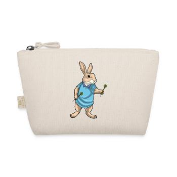 Hase Dart Dartpfeil - Bio-Täschchen - Natur - Vorne