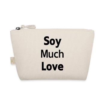 Tofu und Zärtlichkeit - Soja viel Liebe - Bio-Täschchen - Natur - Vorne