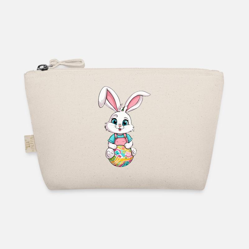 Osterhase mit Ostereiern Bio-Täschchen