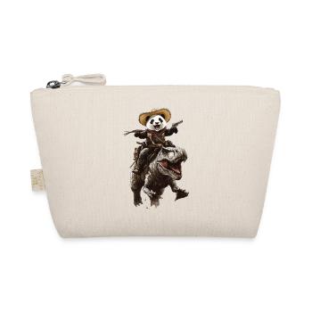 Panda - Bio-Täschchen - Natur - Vorne