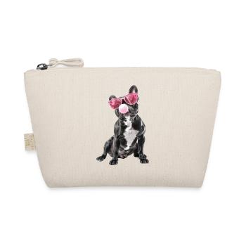 Boston Terrier - Bio-Täschchen - Natur - Vorne