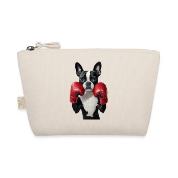 Boston Terrier - Bio-Täschchen - Natur - Vorne
